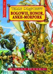 Bogowie, honor, Ankh-Morpork- okladka